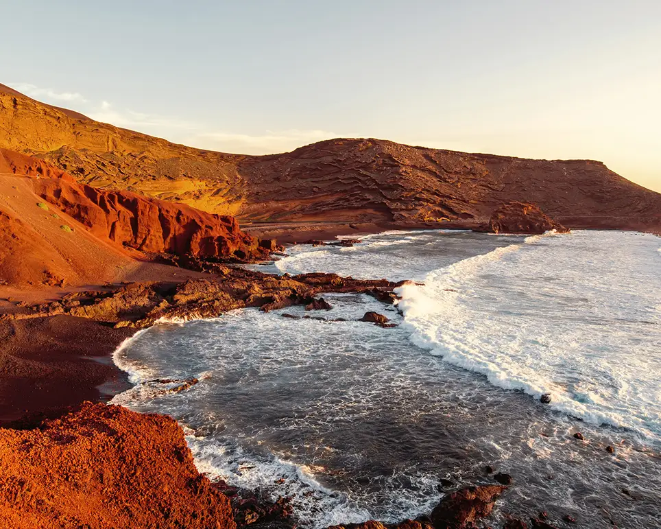 Kanaren bucht el golfo